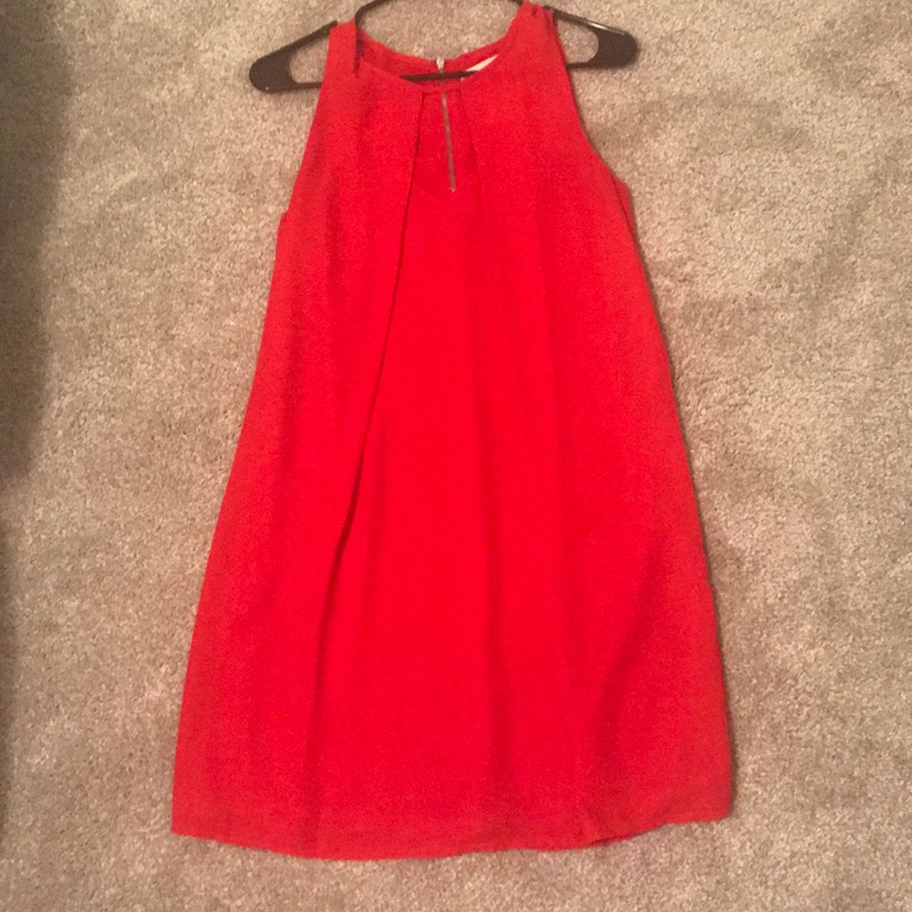 Sleeveless Red Dress
